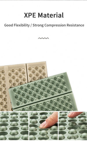 Tapis de pique-nique ultraléger et pliable en mousse XPE imperméable "Naturehike - Egg-pad" - Planète Rando