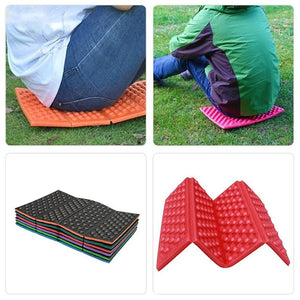 Tapis pliant de camping 4 zones / sit-pad en mousse XPE "Sports Have Fun" - Planète Rando