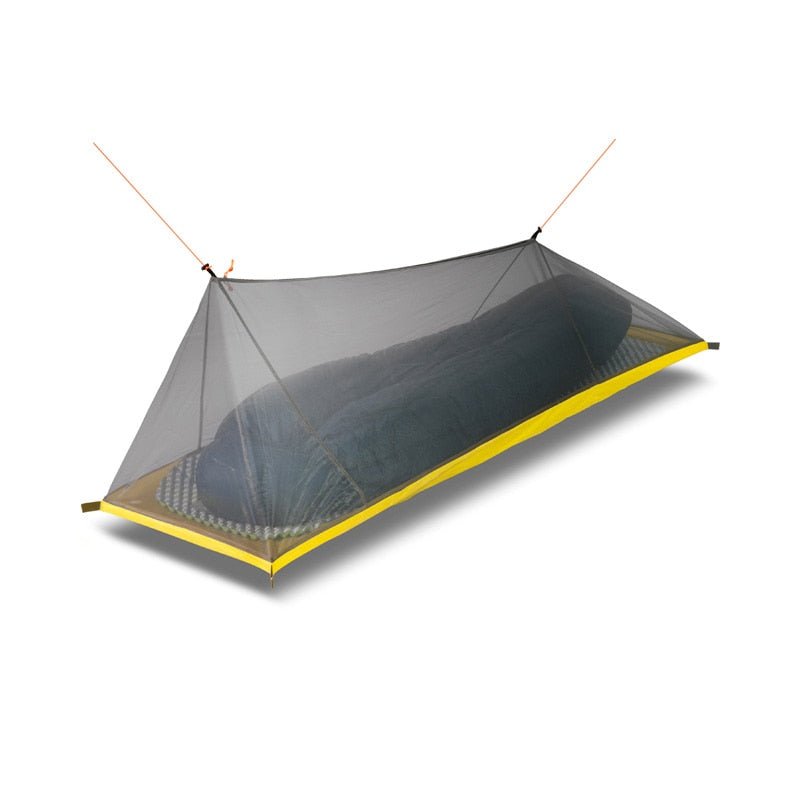 Tente de bikepacking / camping ultralégère 260g pour 1 personne "FLAME'S CREED - Ulight minimalist" - 3 saisons | Planète Rando