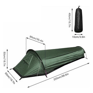Tente ultralégère pour 1 personne pour le camping et l'ultra-trail "Skyline Outdoors - Backpacking tent" - Planète Rando