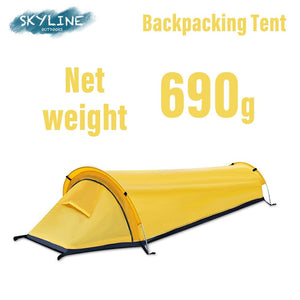 Tente ultralégère pour 1 personne pour le camping et l'ultra-trail "Skyline Outdoors - Backpacking tent" - Planète Rando