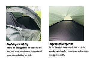 Tente ultralégère pour 1 personne pour le camping et l'ultra-trail "Skyline Outdoors - Backpacking tent" - Planète Rando
