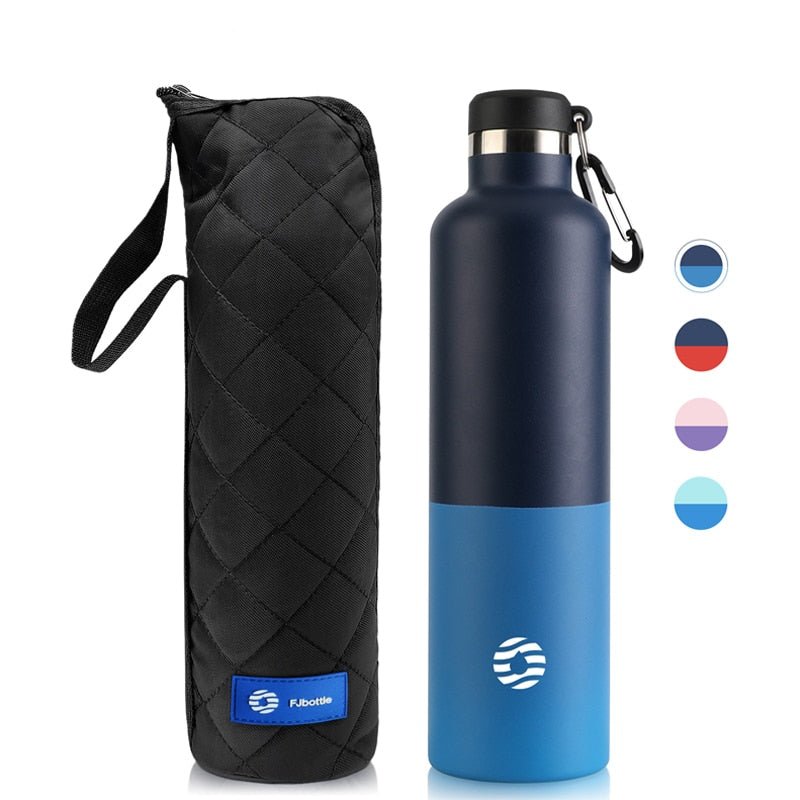 Thermos en acier inoxydable 1000ml sans BPA avec étui isolant "FJbottle – Pure" - Planète Rando