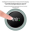 Thermos isotherme en acier inoxydable sans BPA avec affichage de la température 