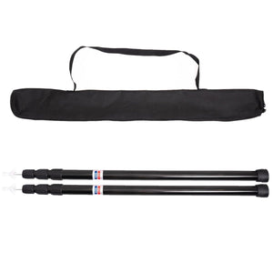 Tiges de support de tente réglables pour abri de plage / auvent "iSports - Camp" - Planète Rando