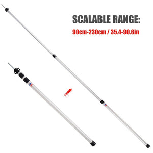 Tiges de support de tente réglables pour abri de plage / auvent "iSports - Camp" - Planète Rando