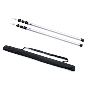 Tiges de support de tente réglables pour abri de plage / auvent "iSports - Camp" - Planète Rando