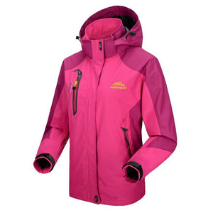 Veste de randonnée imperméable et coupe-vent pour femme 650g "Outdoorsport - Kaishika" - Planète Rando