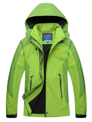 Veste de randonnée imperméable et coupe-vent pour femme 650g "Outdoorsport - Kaishika" - Planète Rando