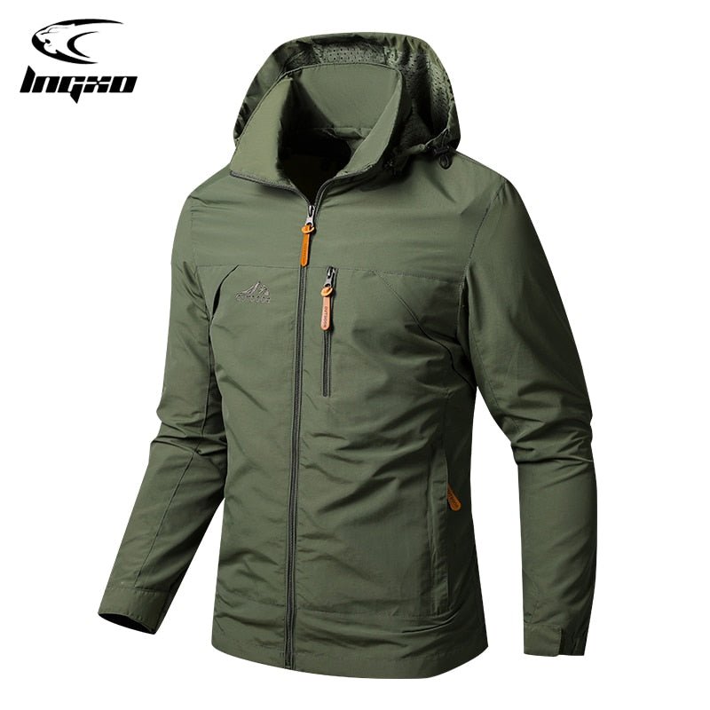 Veste de randonnée / trekking imperméable et respirante à capuche amovible "LNGXO – Outdoor" - Planète Rando
