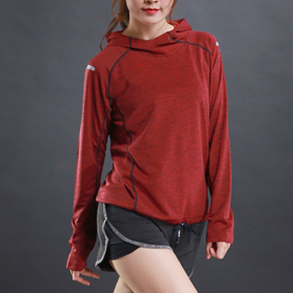 Veste de sport à capuche & réfléchissante unisexe "SHEDAO - L10" - N6803R / S | Planète Rando