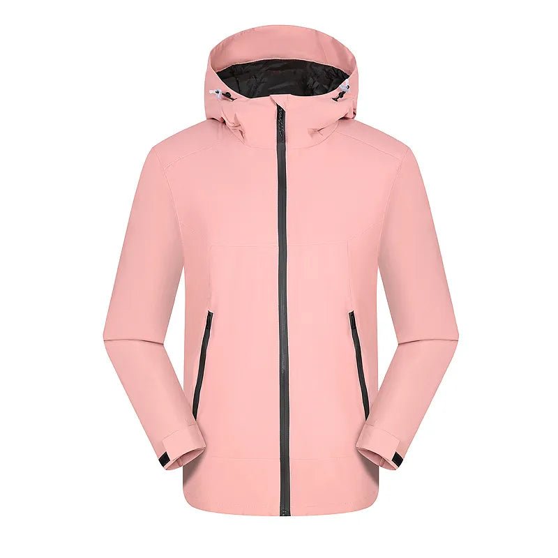 Vestes de randonnée imperméable avec doublure hivernale unisexe "LNGXO - Winter warm" - Rose / M | Planète Rando