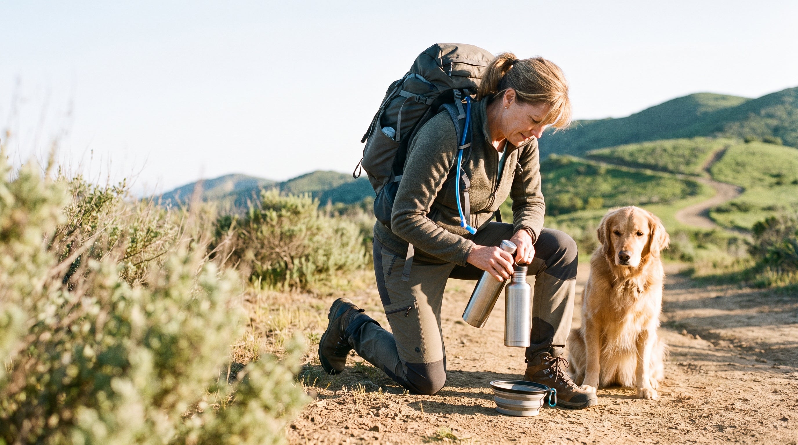 7 erreurs d’hydratation avant une randonnée avec son chien Planète Rando
