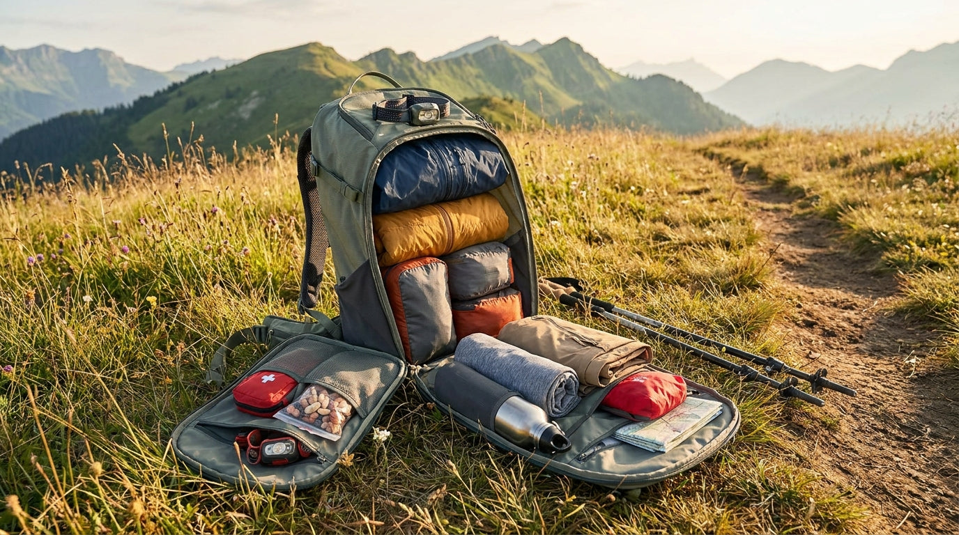 Comment configurer son sac de randonnée avec une tenue technique