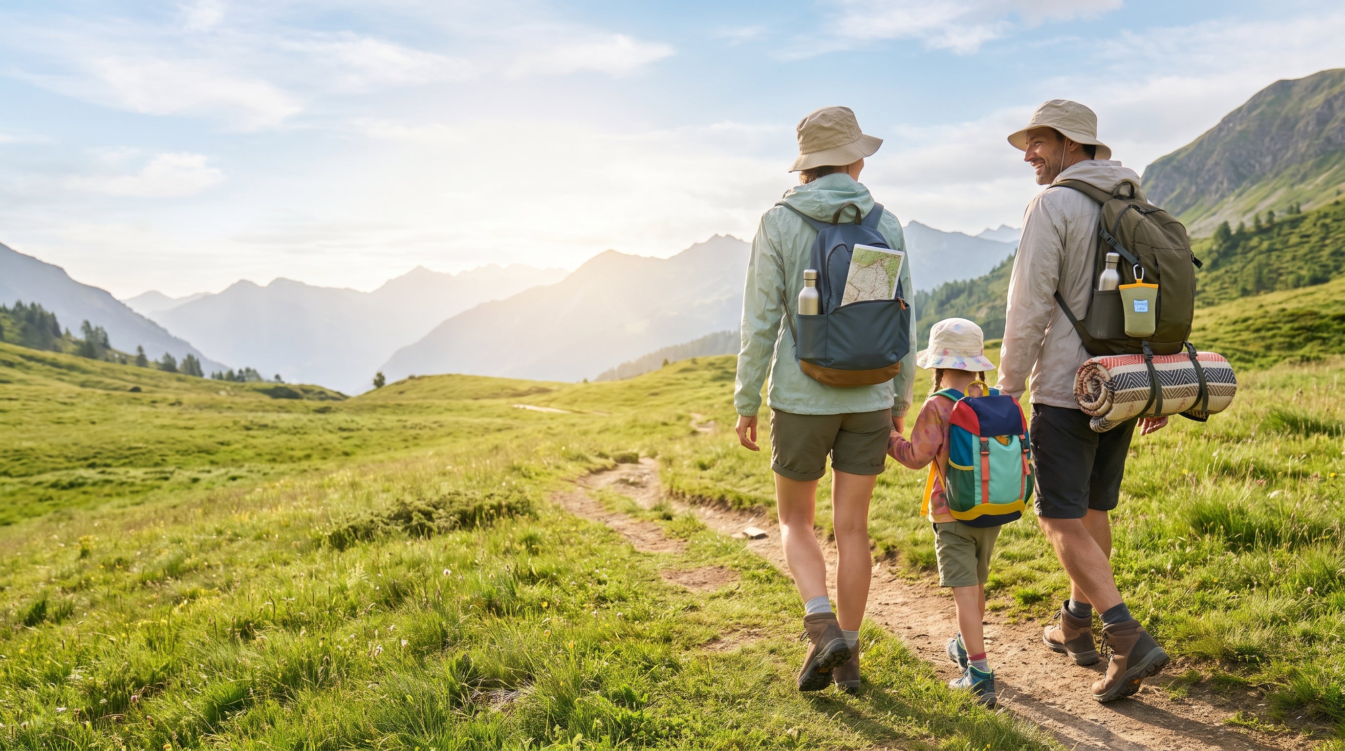 Randonnée en été : équipement outdoor pour parents et enfants Planète Rando