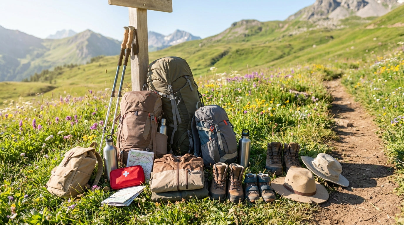Faut-il louer son matériel de randonnée montagne en famille ?
