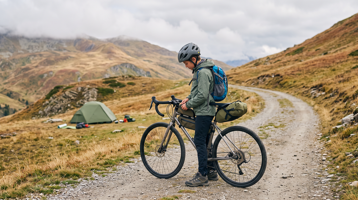Comment préparer une gravel cyclorando avec un enfant de 8 à 12 ans
