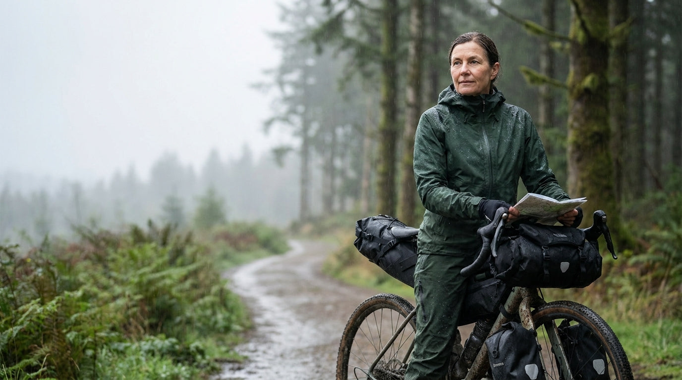 7 erreurs à éviter avant de rouler en bikepacking sous la pluie Planète Rando