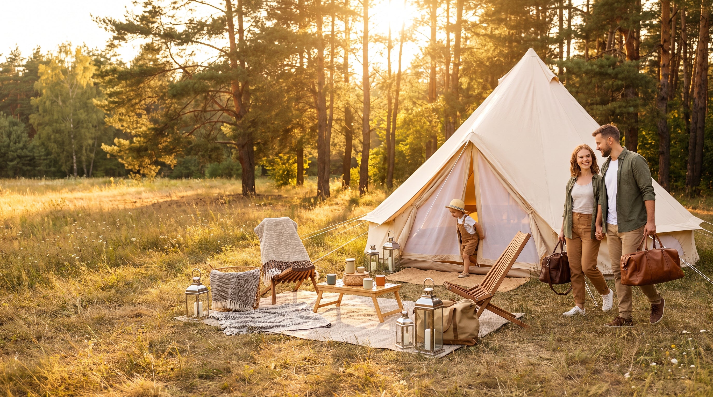 Glamping location en été : guide famille pour louer et tester Planète Rando