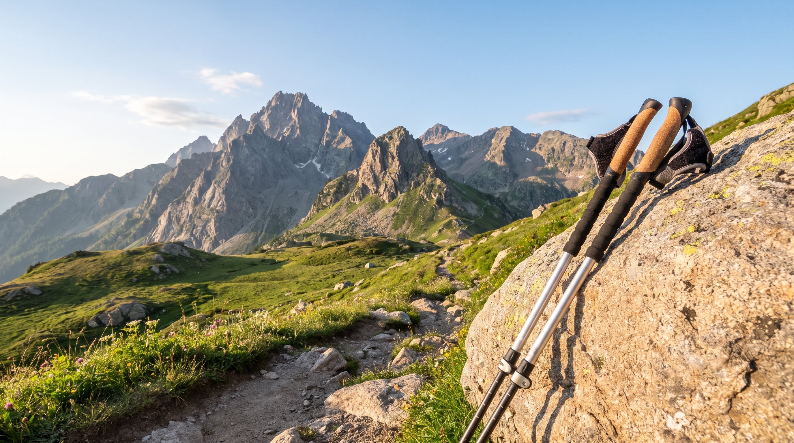 Bâtons en alpinisme : guide pour femme à l’équipement technique