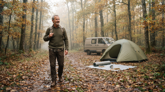 Camping sous tente vs van aménagé pour des nuits d’automne sereines