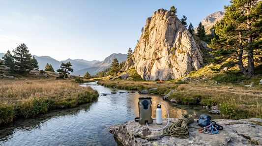 Comment filtrer son eau pendant une sortie d’escalade ? Planète Rando