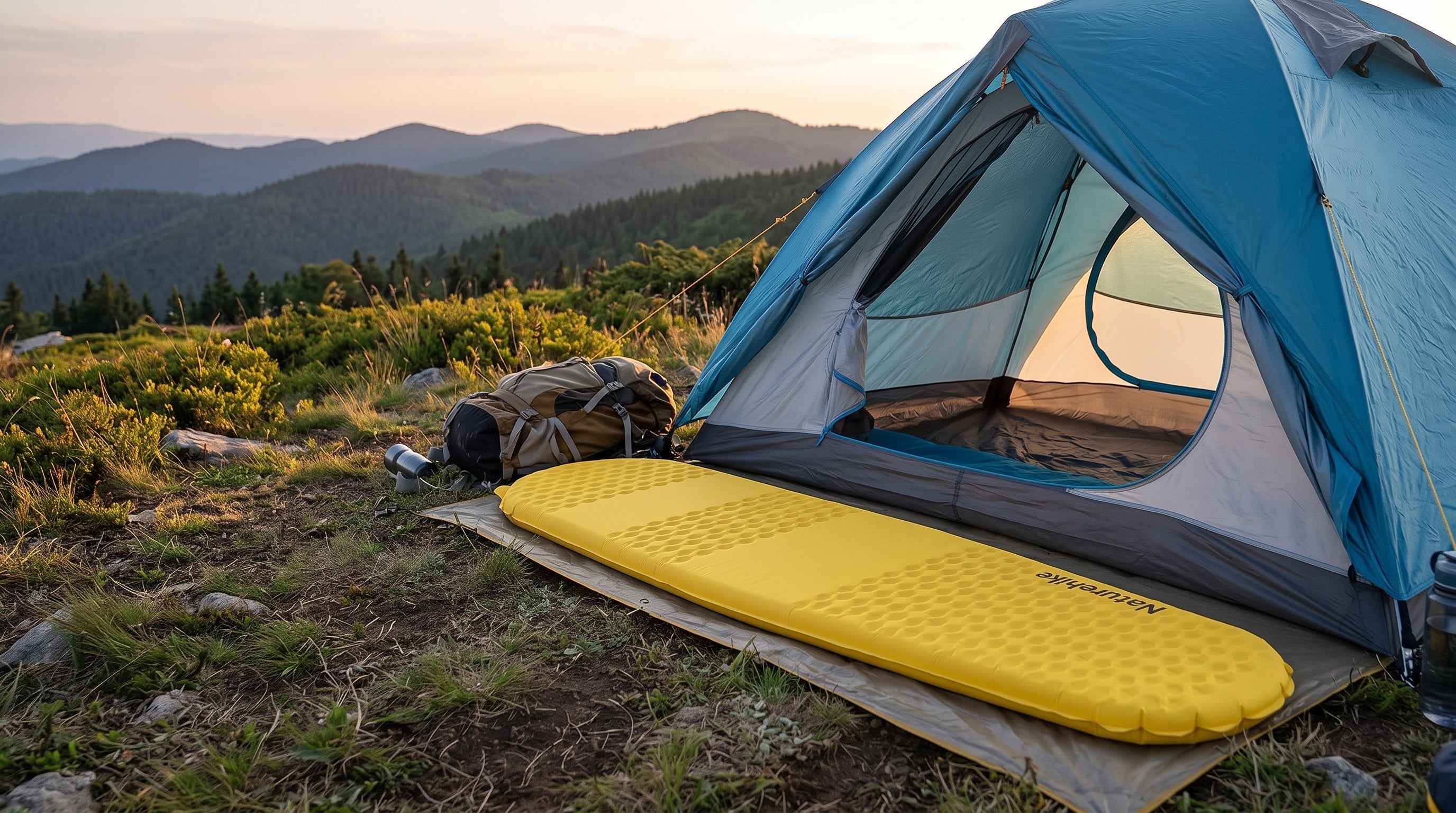 Comment choisir un matelas autogonflant en randonnée familiale Planète Rando