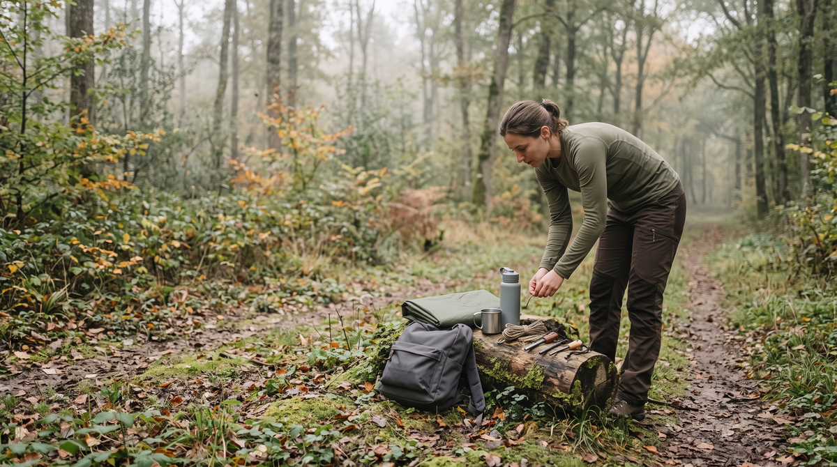Bushcraft discret vs équipement excessif au petit matin