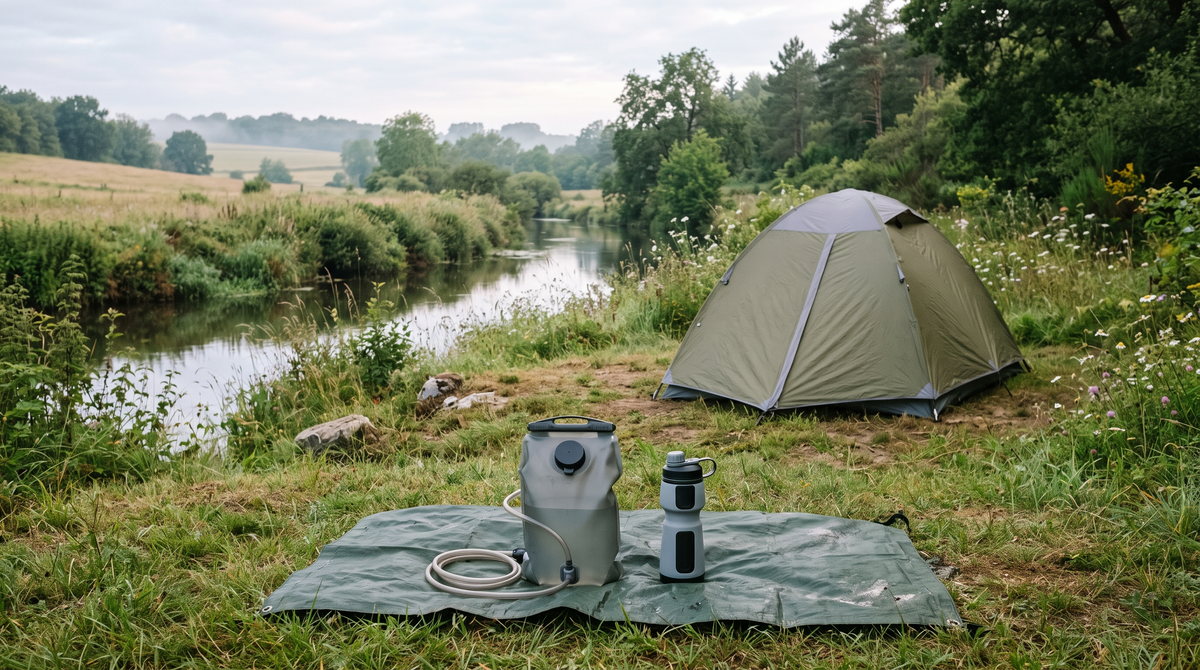Hydratation : camping sauvage familial pour parents prévoyants