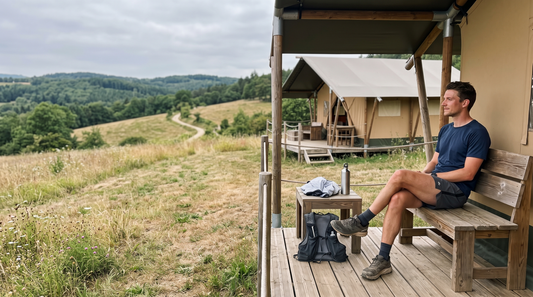Location glamping : un trail confortable pour jeune coureur