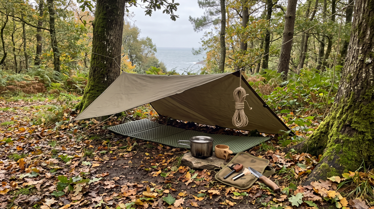 Bushcraft en automne à deux : ce qu'on ne vous dit jamais vraiment