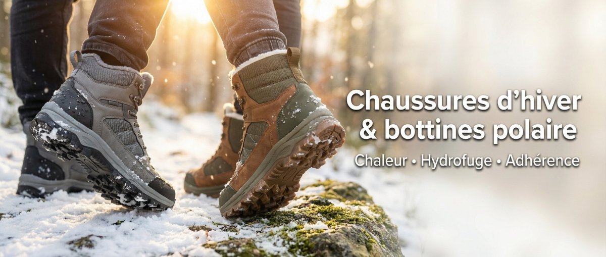Chaussures d'hiver & bottines polaire - Planète Rando