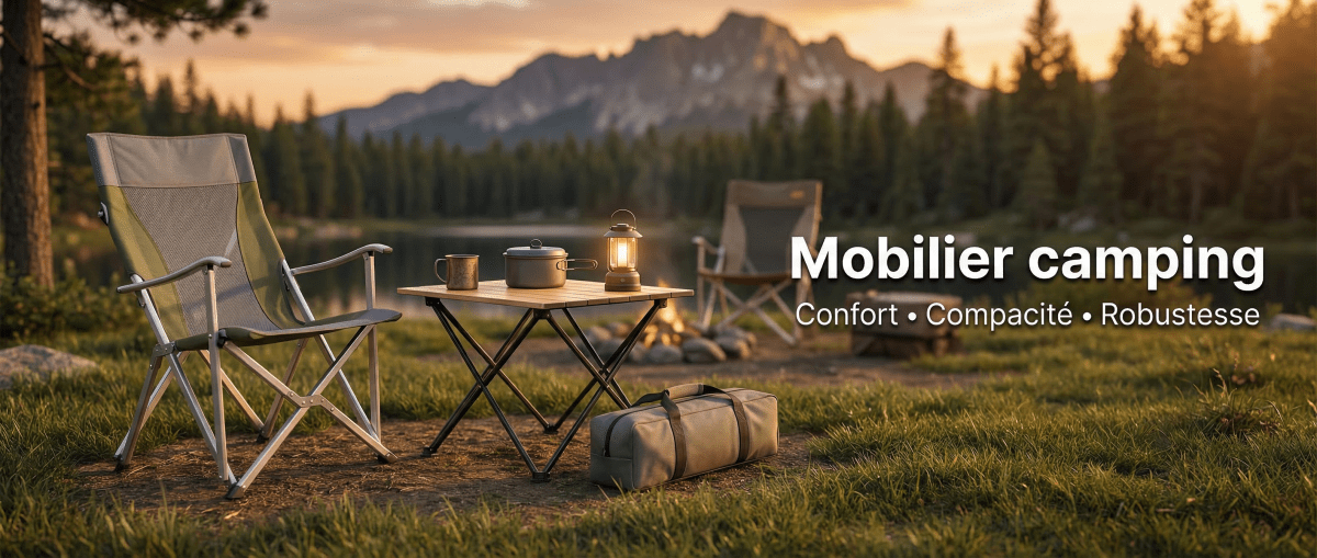 Mobilier, chaises et tables camping - Planète Rando