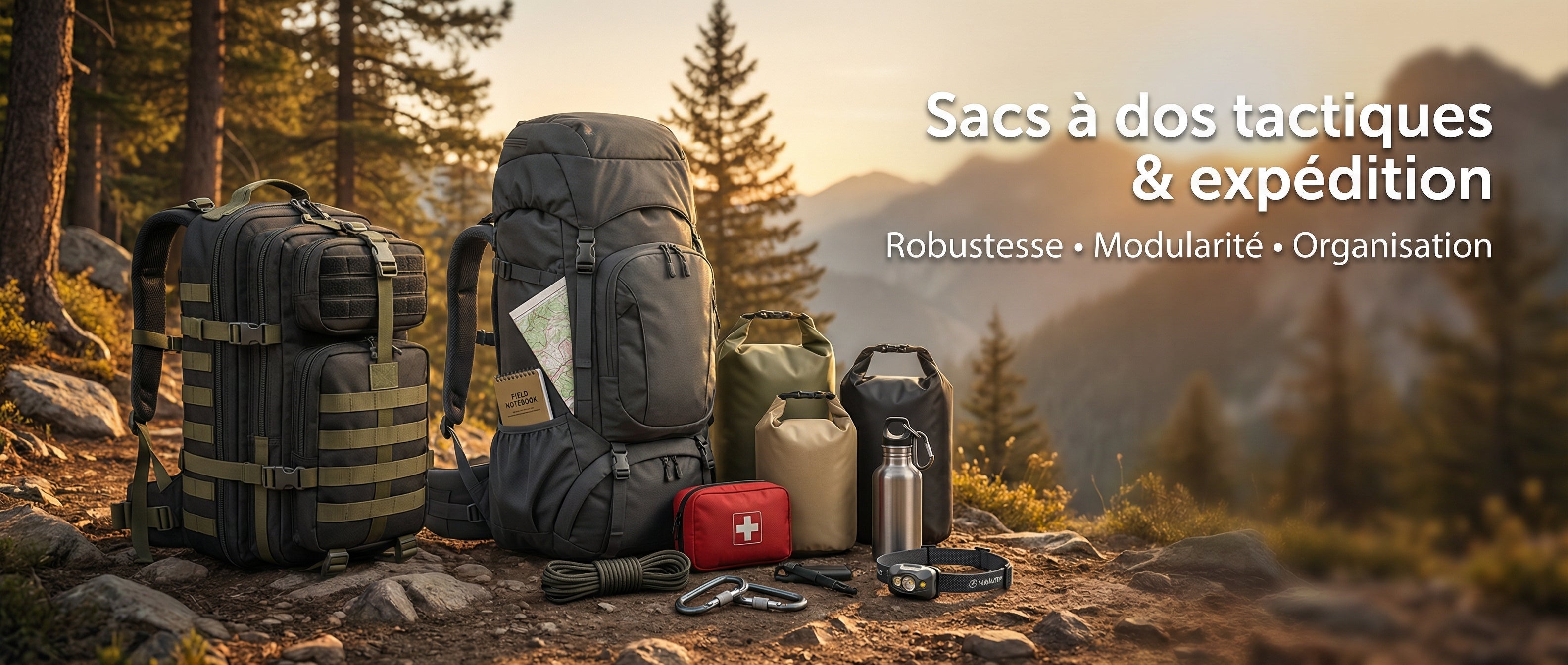 Sacs à dos & sacoches tactiques - Planète Rando