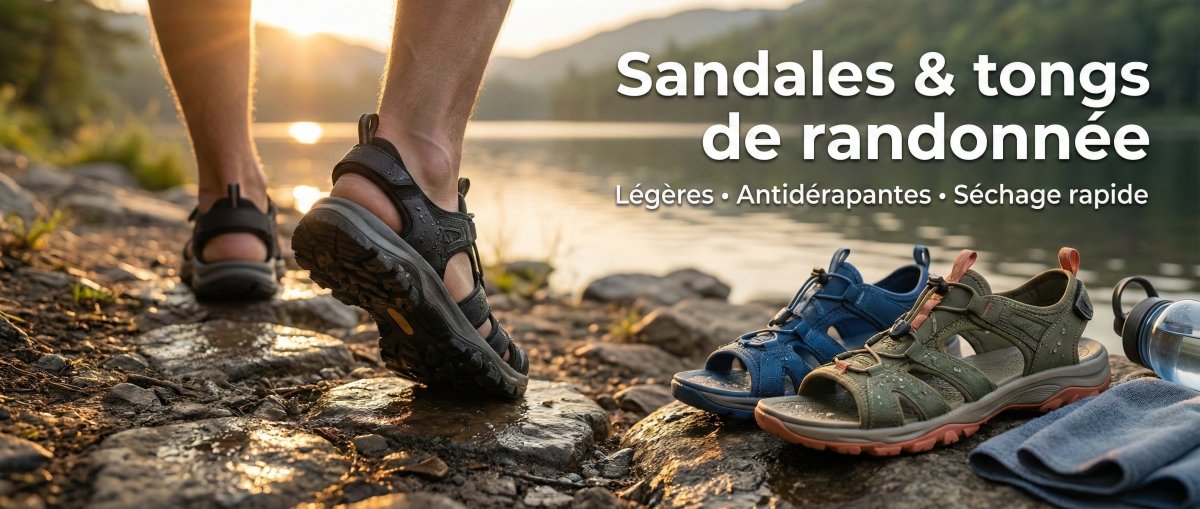 Sandales, tongs & chaussures d'eau - Planète Rando