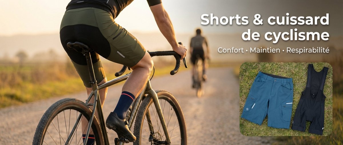 Shorts & cuissard cycliste - Planète Rando