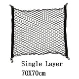 Filet de rangement pour coffre / plafond en nylon élastique "Carshan - trunk net" CARSHAN