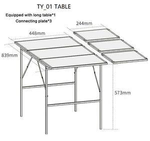 Ensemble de cuisine mobile pour camping avec réchaud et batterie de cuisine en acier inoxydable "BRS - 96" BRS