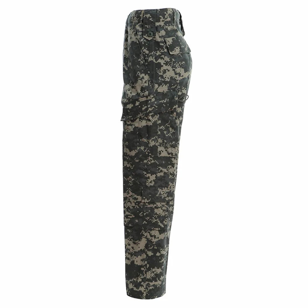 Combinaison de camouflage 17 couleurs, ensemble de vêtements de combat Airsoft, vêtements d'entraînement surdimensionnés, costumes de chasse et de pêche en plein air 3XL A2F48 Planète Rando