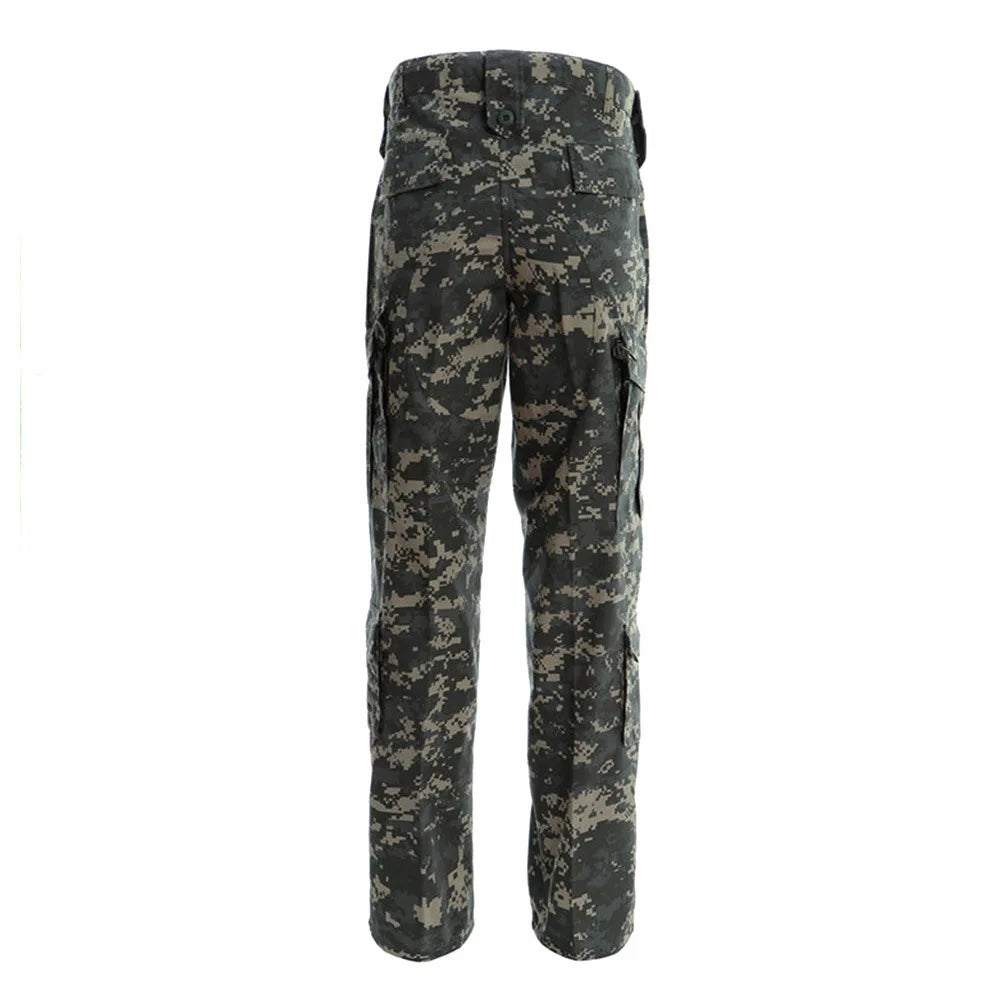 Combinaison de camouflage 17 couleurs, ensemble de vêtements de combat Airsoft, vêtements d'entraînement surdimensionnés, costumes de chasse et de pêche en plein air 3XL A2F48 Planète Rando