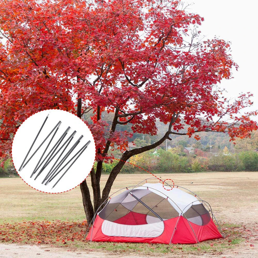 Desert & Fox – tente légère avec poteaux en aluminium, 1 paire de tiges en aluminium de remplacement, accessoires d'abri-soleil, équipement de Camping Planète Rando
