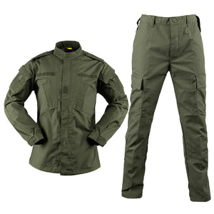 Combinaison de camouflage 17 couleurs, ensemble de vêtements de combat Airsoft, vêtements d'entraînement surdimensionnés, costumes de chasse et de pêche en plein air 3XL A2F48 Planète Rando