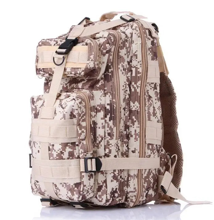 Sac à dos tactique d'expédition 20L-25L en nylon 1000D pour le bushcraft et la survie "Greencity - 3P Tactical"
