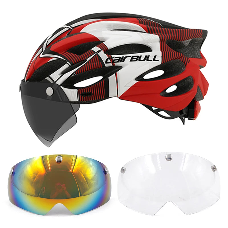 Casque de cyclisme léger route vtt VTT vélo Led casque L pour hommes femmes visoré casque de vélo Casco Accesorios Planète Rando