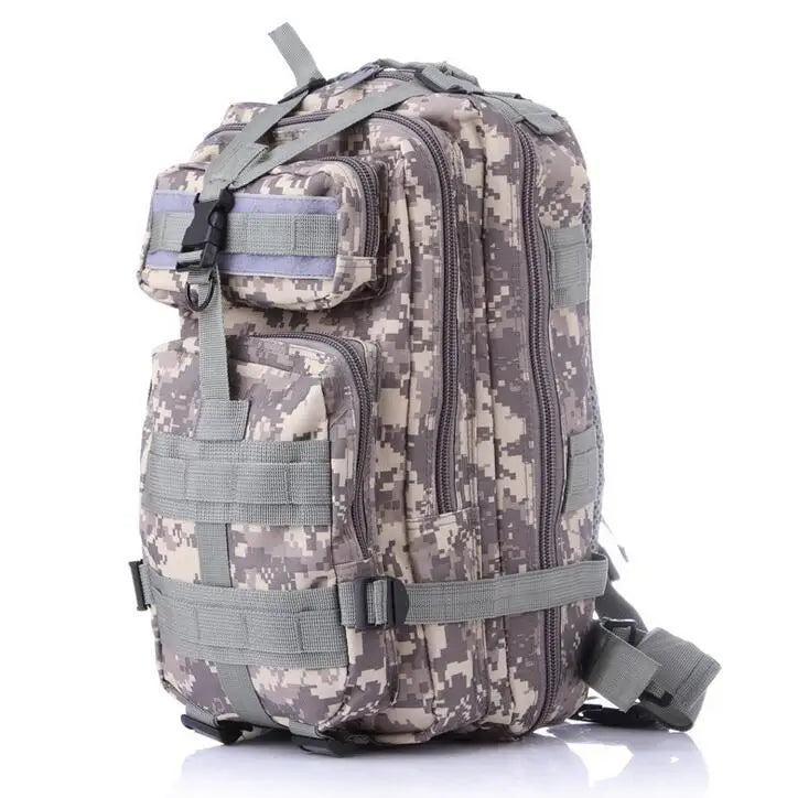 Sac à dos tactique d'expédition 20L-25L en nylon 1000D pour le bushcraft et la survie "Greencity - 3P Tactical"