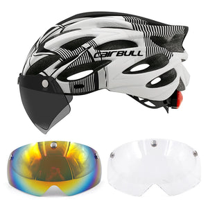 Casque de cyclisme léger route vtt VTT vélo Led casque L pour hommes femmes visoré casque de vélo Casco Accesorios Planète Rando