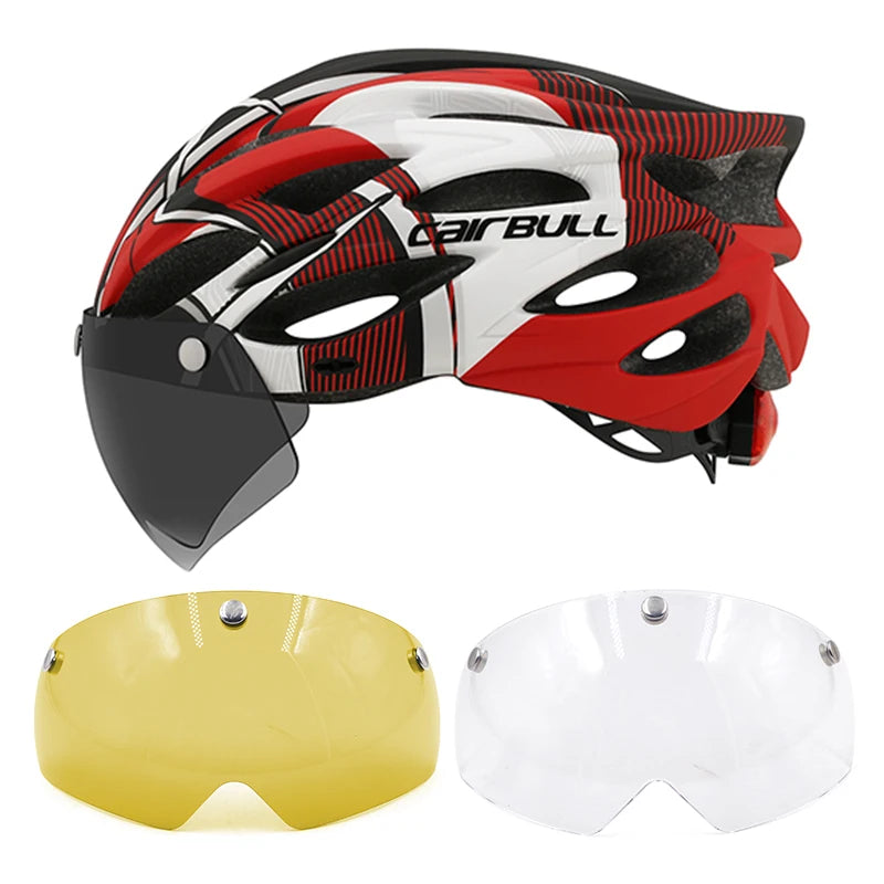 Casque de cyclisme léger route vtt VTT vélo Led casque L pour hommes femmes visoré casque de vélo Casco Accesorios Planète Rando