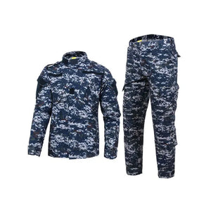 Combinaison de camouflage 17 couleurs, ensemble de vêtements de combat Airsoft, vêtements d'entraînement surdimensionnés, costumes de chasse et de pêche en plein air 3XL A2F48 Planète Rando