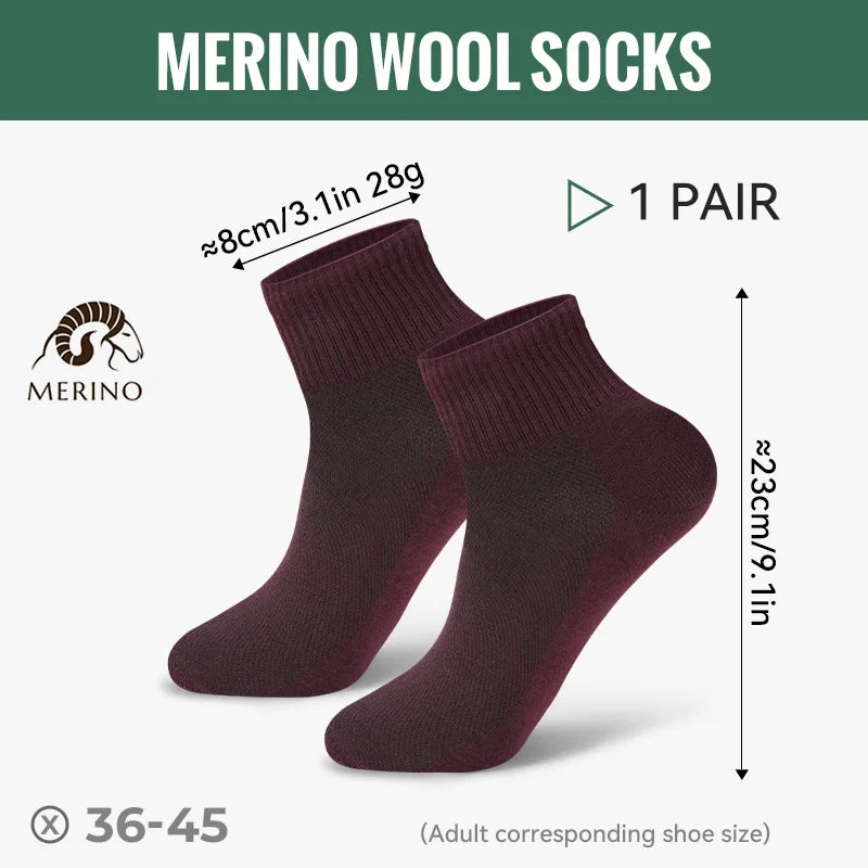 Chaussettes en laine mérinos confortables et anti-transpirantes unisexe "WRELS - Whool socks"