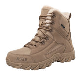Chaussures high-top / bottines d'hiver imperméables avec doublure polaire pour homme "MX Outdoor - AS33"